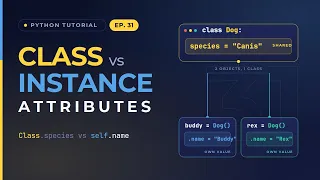 Python Class vs Instance Attributes - The Difference Finally Explained