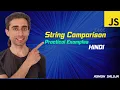 String Comparison in JavaScript with Practical Examples Hindi
