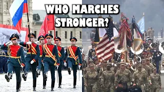 Russia Vs USA Military Parade Comparison 2025 Marching With Pride 