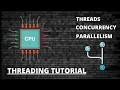 Threading Tutorial - Concurrency Threading and Parallelism Explained