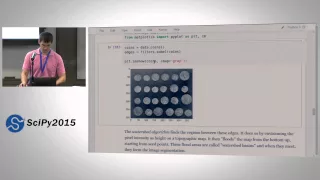 Image Analysis in Python with SciPy and Scikit Image SciPy 2015 Tutorial Stefan Van der Walt