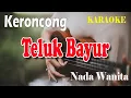 Download Lagu TELUK BAYUR ll KARAOKE KERONCONG ll ERNIE DJOHAN ll NADA WANITA ES=DO