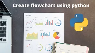 How to create flowchart diagram using python
