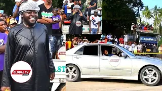 hekaheka za mwijaku zanzibar aibukia kwenye mashindano ya magari akiimba wimbo wa royal tour 
