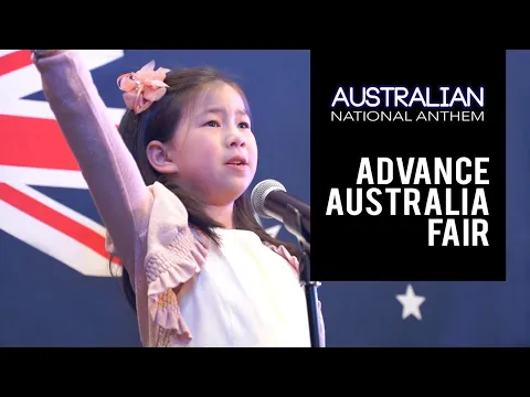 Download MP3 ADVANCE AUSTRALIA FAIR | National Anthem Of Australia With Lyrics | Wow! A Powerful Performance!