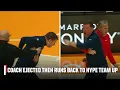 Ole Miss HC EJECTED Then runs back to hype the Rebels up before leaving the game ESPN CBB