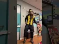 Miles in costume bts for Season 3 from Terrence dressing room