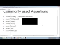 TestNG Tutorial Assertions Soft Assert Hard Assert