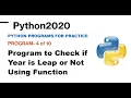 Python Programs for Practice 4 Python Programming Python for Beginners Python Tutor