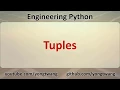 Engineering Python 06A Tuples