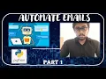 Automating Email Sending Simple Steps to Send Bulk Emails with Python Shubham CWA Student