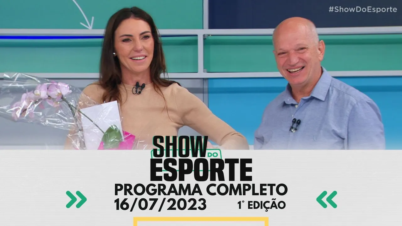 SHOW DO ESPORTE - 1º EDIÇÃO - 16/07/2023 | PROGRAMA COMPLETO
