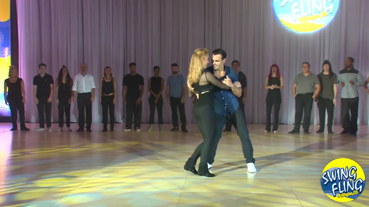Swing Fling 2017 Open Strictly Swing Glenn Ball & Victoria Henk