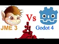 Godot 4 Vs Jmonkeyengine 3 Game Engine Comparision - Open Source Game Engines