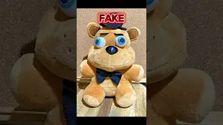 Real VS Fake Fnaf Bootleg Merch Freddy Fazbear