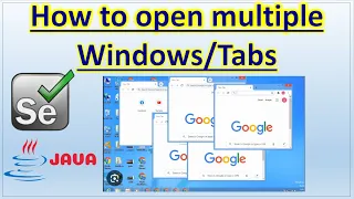 How to open multiple in Selenium Web driver Automation Pradeep Nailwal