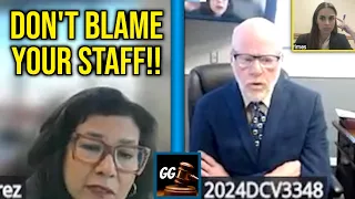 Attorney Blames His PARALEGAL After Discovery Disaster—Judge Perez Has HAD ENOUGH