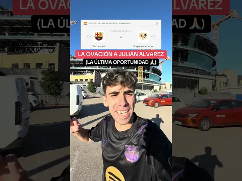 CUANDO SERÁ LA OVACIÓN A JULIAN ALVAREZ