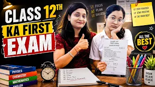 😱 JINNI KA FIRST 12TH PHYSICS EXAM! 📚⚡ | Paper Kaisa Gaya? 🤯 | Cute Sisters