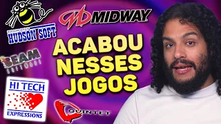 Os ÚLTIMOS JOGOS antes dessas empresas sumirem pra sempre