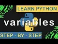 Variables in Python - Python Step By Step
