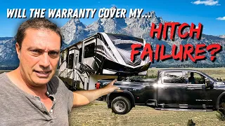 HITCH DISASTER: Will They Cover the WARRANTY? ✨RV LIVING EP187