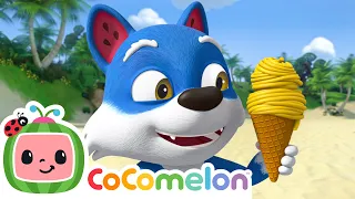 IceCream Beach 🍦🏖️ CoComelon 🍉 Nursery Rhymes For Kids