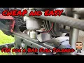 Cheap and Easy Way to FIX a bad Fuel Solenoid on a Riding Mower for Dummies