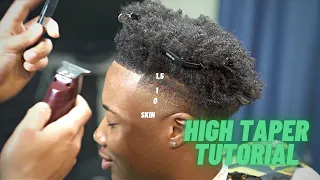 HIGH TAPER TUTORIAL EASY TO FOLLOW STEP BY STEP