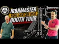 Ironmaster Pro Bench Ultra Cable Tower Home Gym Con 2026 Booth Tour