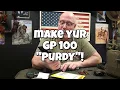 Ruger GP100 grip modifications MichiganSilverBackDIY