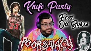 Download Poorstacy- Knife Party feat. Oli Sykes REACTION! DAMN OLI! MP3