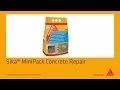 Sika MiniPack Concrete Repair - great workability