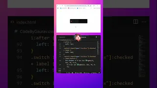 Animated Toggle Switch HTML CSS Only