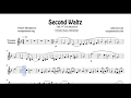 Second Waltz by Shostakovich Sheet Music for Trumpet and Flugelhorn