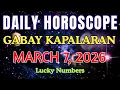 MARCH 7 2026 DAILY HOROSCOPE TODAY THE ZODIAC SIGNS 888
