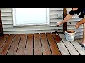 Benjamin Moore Arborcoat translucent oil-based stain Teak ASMR