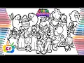The Super Mario galaxy movie ALL characters Super mario galaxy movie coloring page