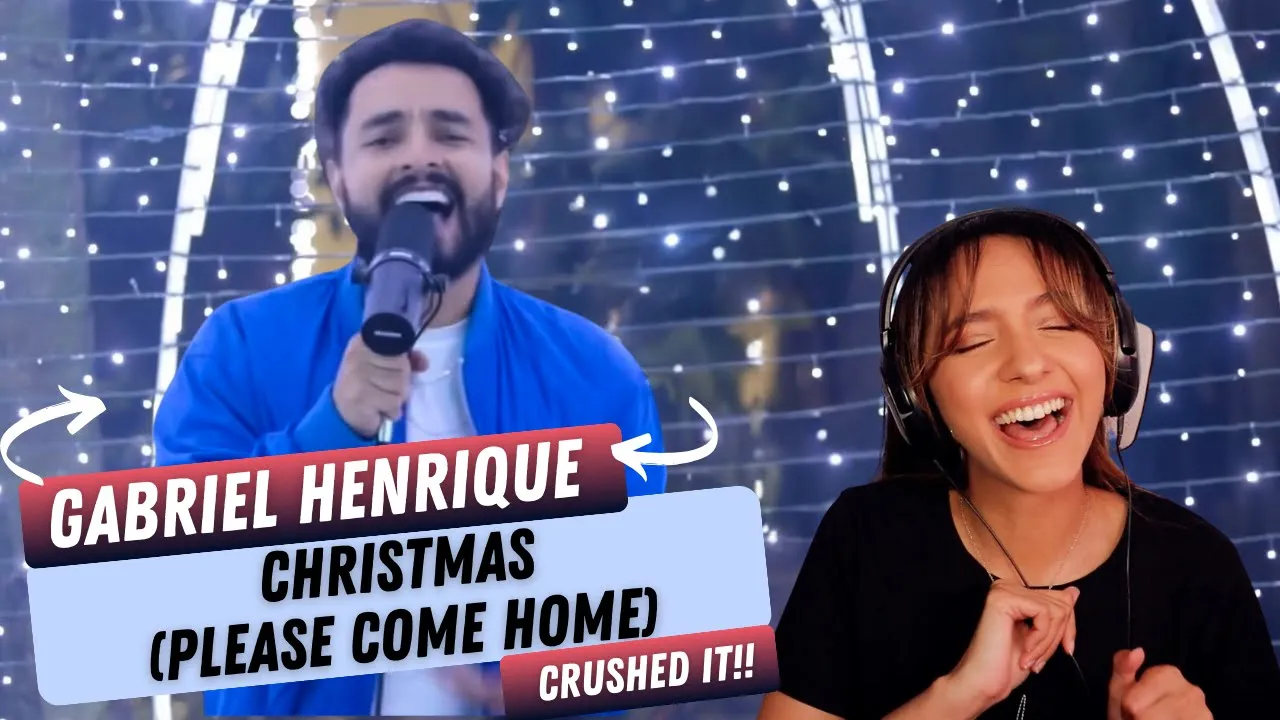 Gabriel Henrique - Christmas (Baby please come home) (Mariah Carey Cover) | REACTION!! Gabriel Henrique - Christmas (Baby please come home) (Mariah Carey Cover) | REACTION!!