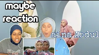 Download AINA ABDUL - MAYBE MV | REACTION!!! MP3