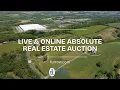 LIVE ONLINE ABSOLUTE REAL ESTATE AUCTION Approximately 43 Acres Land in Sweetwater TN