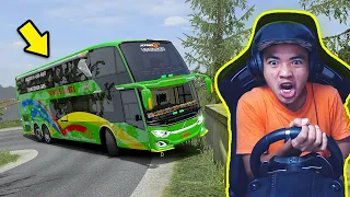 Download BUTUH SKIL!! BUS TINGKAT TRONTON NANJAK KELOK 44 - ETS2 MP3