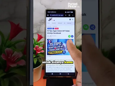 JANGAN SAMPAI DIINTIP! SETTING INI BIAR GALERI KAMU GAK BISA DIAKSES FACEBOOK!