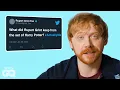 Download Lagu Knock At The Cabin's Rupert Grint Answers Your Questions | Actually Me