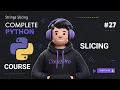 Strings slicing python Complete python course Day