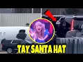 Taylor Swift Arrives at Acrisure Stadium in a Santa Hat to Cheer for Travis Kelce