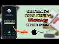 Download Lagu Cara Mengganti Nada Dering WA Seperti iPhone Di HP Infinix