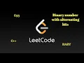 Binary Number with Alternating bits 693 Leetcode