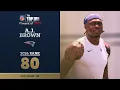 80 A J Brown WR Patriots Top 100 Players of 2026