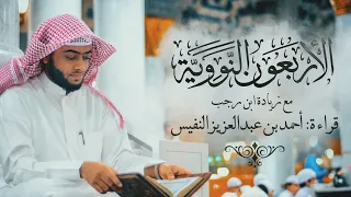 الأربعون النووية مع زيادة ابن رجب بصوت أحمد النفيس  الأربعون النووية مع زيادة ابن رجب بصوت أحمد النفيس